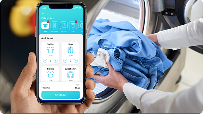 On Demand Laundry & Dry Cleaning App Development